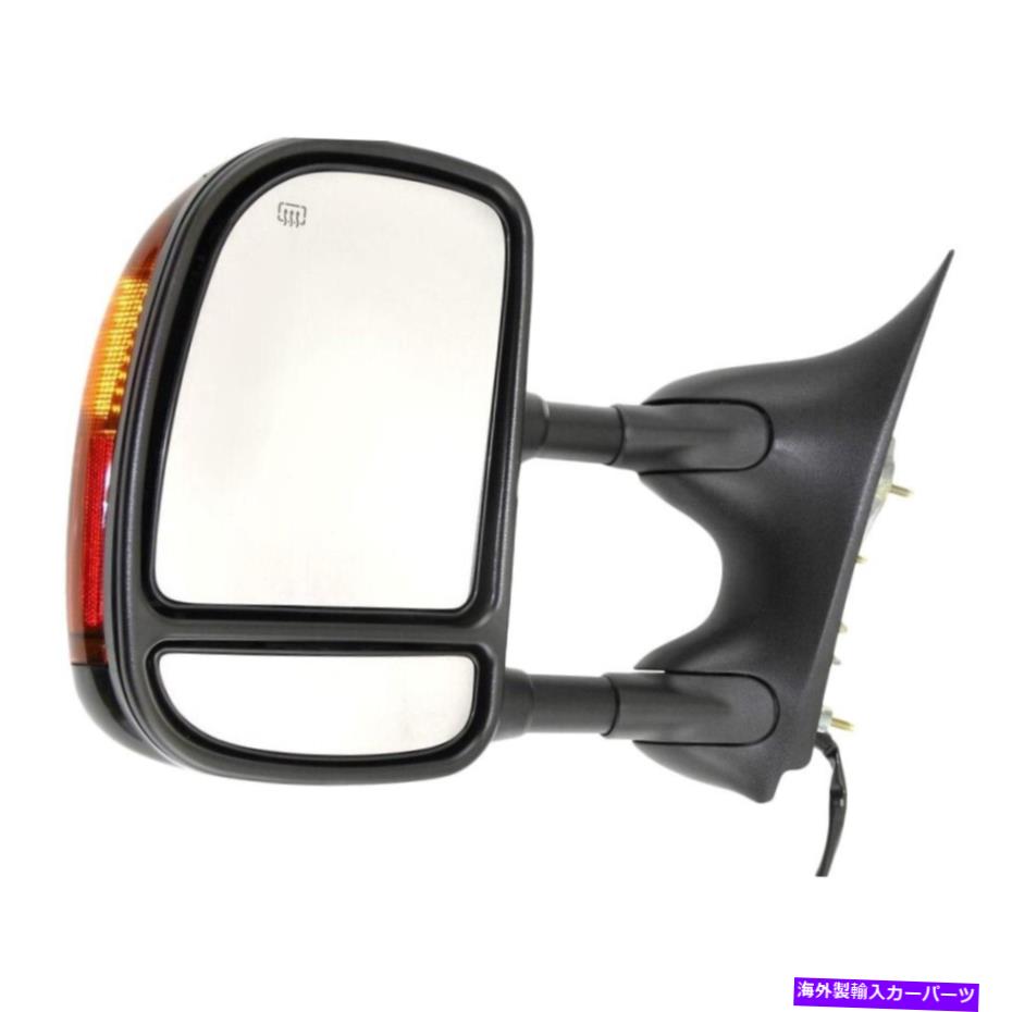 USミラー 2002年のトウミラー2007 Ford F-350 Super Duty Left Side Power Heat Corner Glass Tow Mirror For 2002 2007 Ford F-350 Super Duty Left Side Power Heat Corner Glass【並行輸入品】