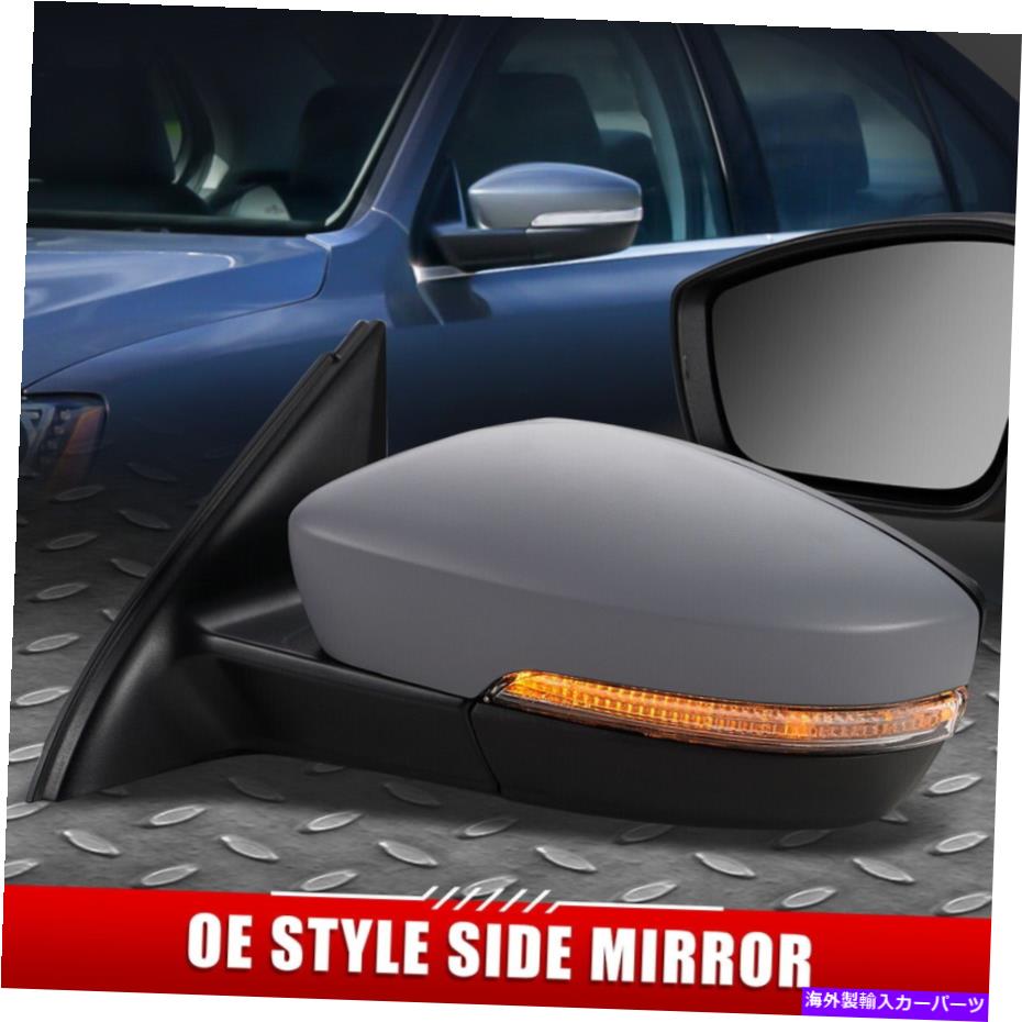 USミラー 12-15 VW Passat OEスタイルのパワー+加熱+ターン信号+メモリ左サイドミラー FOR 12-15 VW PASSAT OE STYLE POWERED+HEATED+TURN SIGNAL+MEMORY LEFT SIDE MIRROR【並行輸入品】