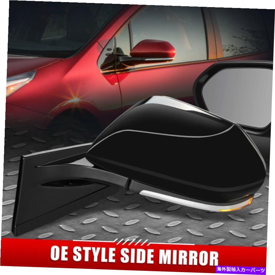 USミラー 17-19のトヨタプリウスプライムOEスタイルパワー+加熱+ターン信号左サイドミラー FOR 17-19 TOYOTA PRIUS PRIME OE STYLE POWER+HEATED+TURN SIGNAL LEFT SIDE MIRROR【並行輸入品】