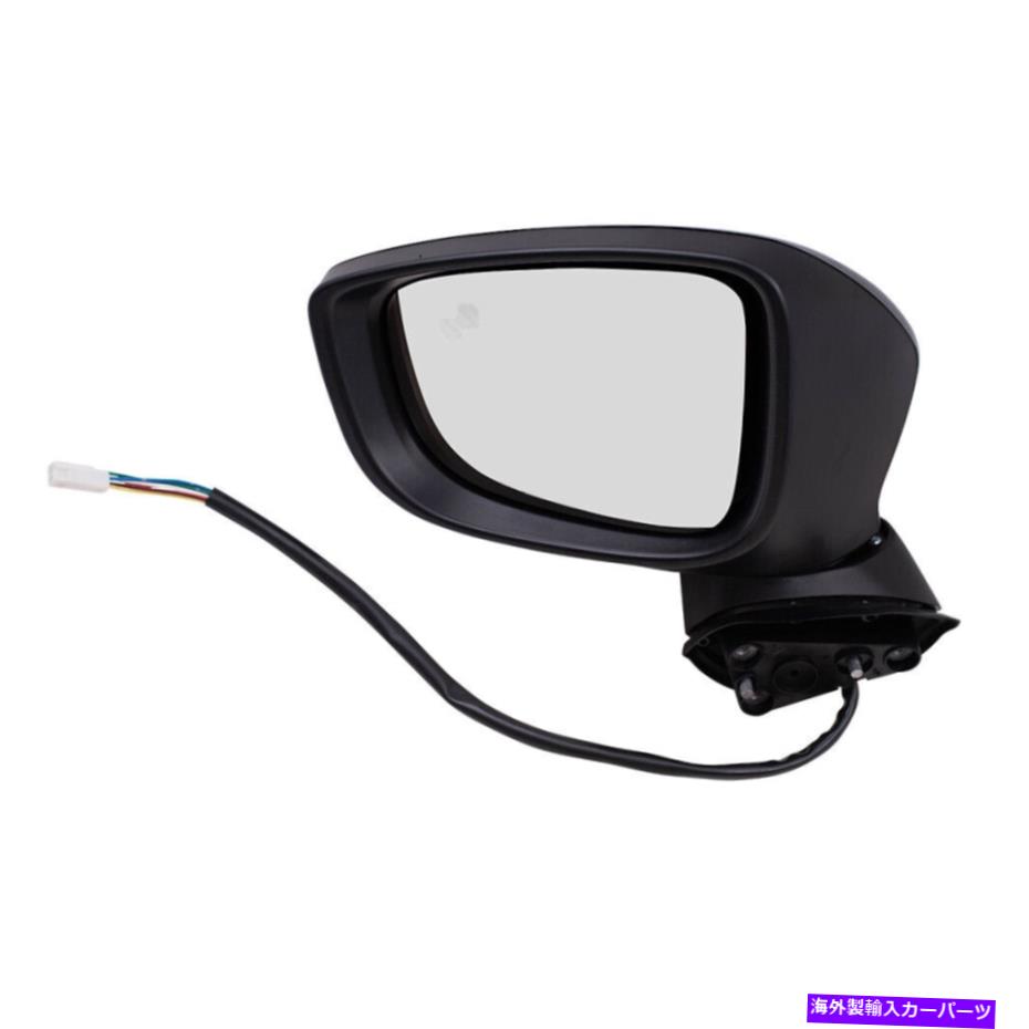 USミラー ドライバーパワーサイドミラー加熱信号死亡スポット検出14-16マツダ3 Drivers Power Side Mirror Heated Signal Blind Spot Detection for 14-16 Mazda 3【並行輸入品】