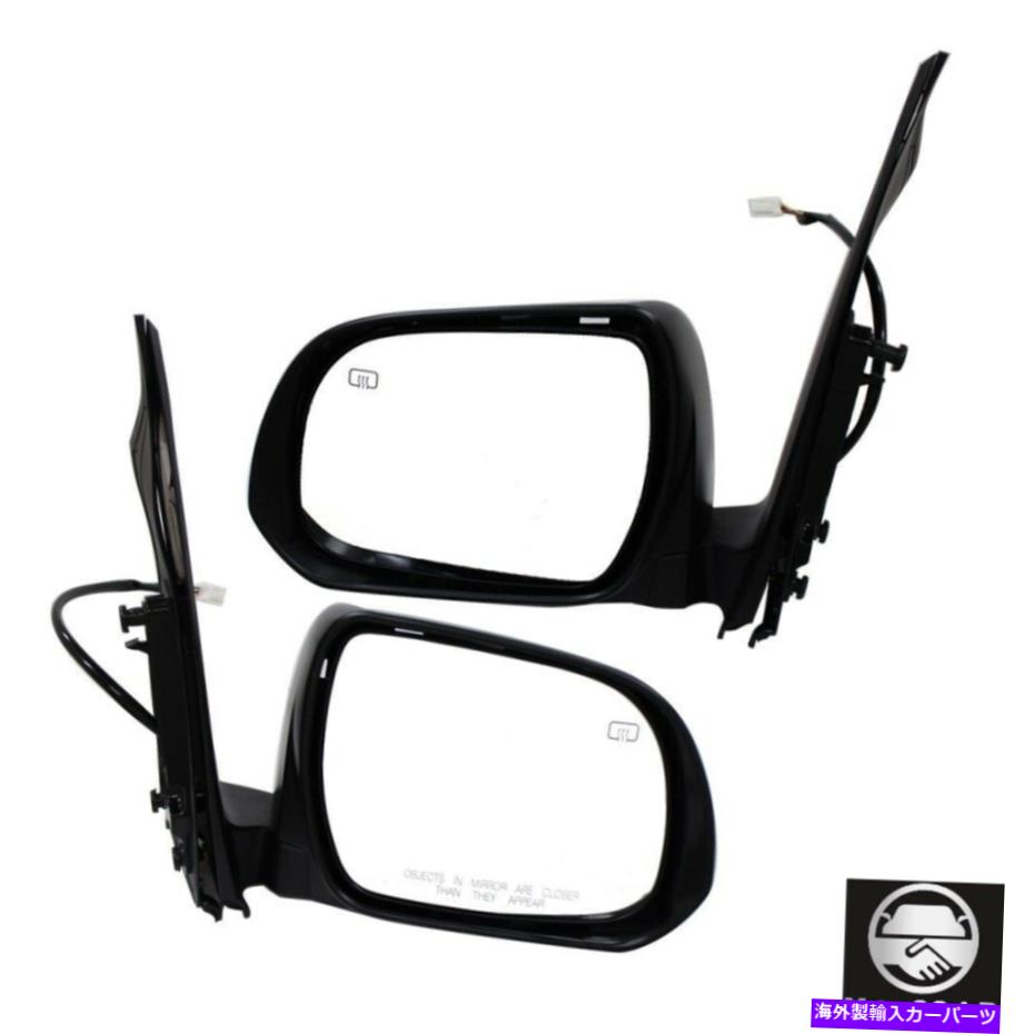 USミラー トヨタシエナフロント左＆右セット2ドアミラーの新しいセット新しい For Toyota Sienna Front Left & Right Set Of 2 DOOR MIRROR New【並行輸入品】