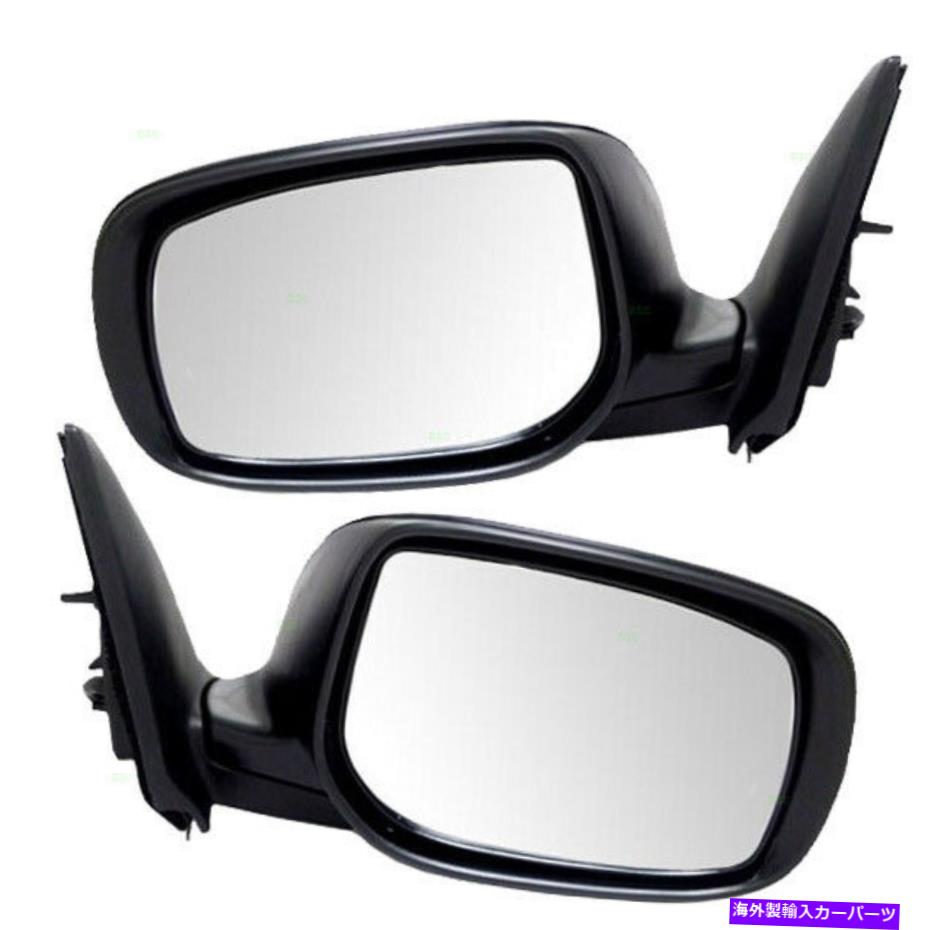 USミラー 新しいペアセットパワーサイドビューミラーガラスハウジング11-16サイオンTCの信号付き New Pair Set Power Side View Mirror Glass Housing w/ Signal for 11-16 Scion tC【並行輸入品】
