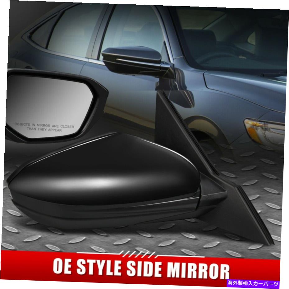 USミラー 19-20のホンダの洞察OEスタイルパワー+加熱された乗客の右側のドアミラー FOR 19-20 HONDA INSIGHT OE STYLE POWERED+HEATED PASSENGER RIGHT SIDE DOOR MIRROR【並行輸入品】