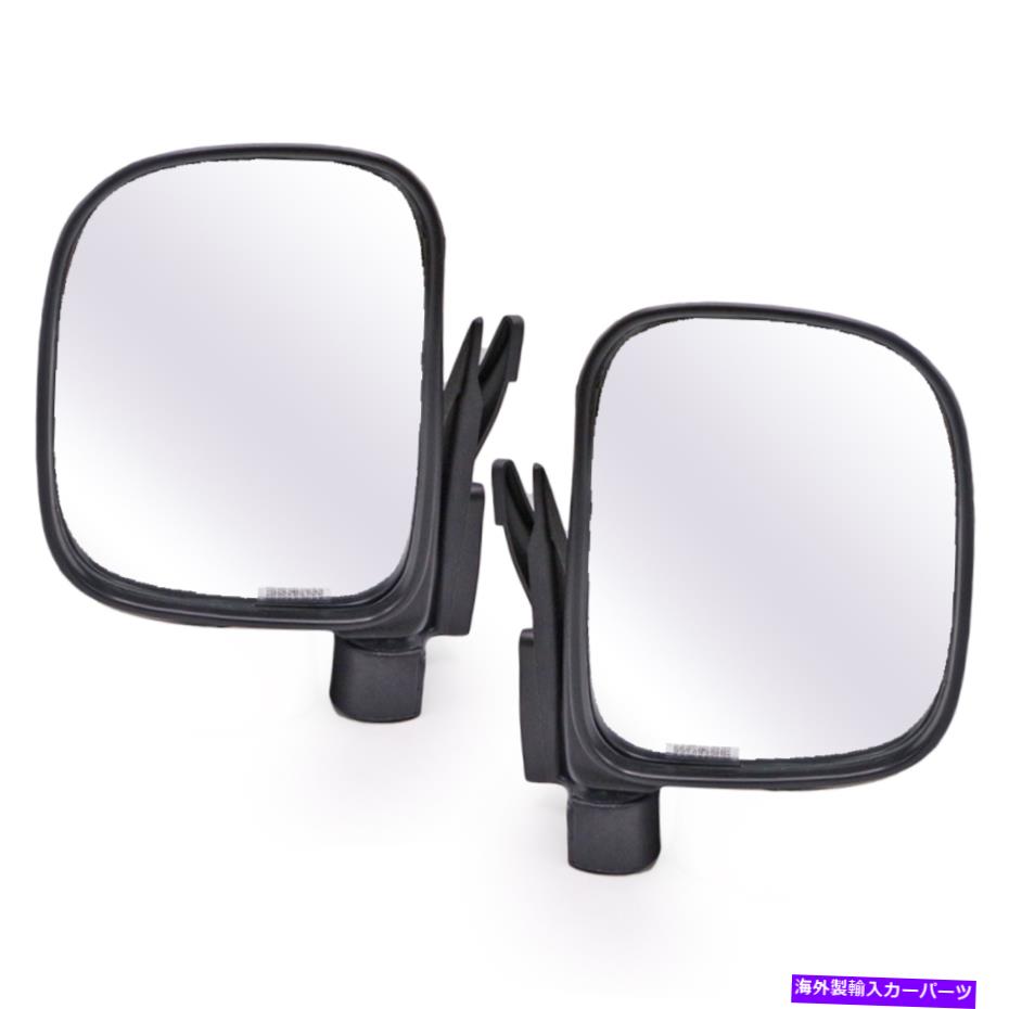 USミラー トヨタのペアサイドビューミラードアハイアス通勤112 Van 1992 2004 Pair Side View Mirror Door For Toyota Hiace Commuter 112 Van 1992 2004【並行輸入品】