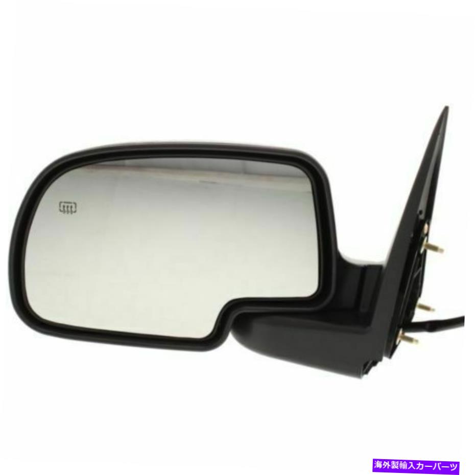 USミラー 新しいGM1320249左サイドパワー加熱ミラーGMC Yukon 2000-2006のテクスチャー New GM1320249 Left Side Power Heated Mirror Textured For GMC Yukon 2000-2006【並行輸入品】