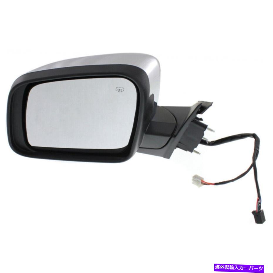 USミラー ジープグランドチェロキー2011-2016ドアミラードライバーサイド|加熱|クロム For Jeep Grand Cherokee 2011-2016 Door Mirror Driver Side | Heated | Chrome【並行輸入品】