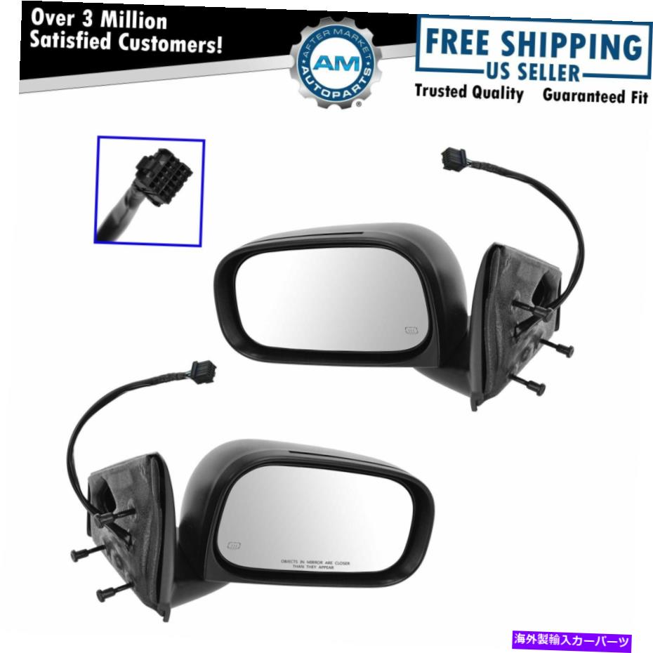 USミラー ミラーサイドビューパワーヒートメモリ04-09ダッジデュランゴのRHペアセット Mirror Side View Power Heat Memory LH RH Pair Set for 04-09 Dodge Durango【並行輸入品】