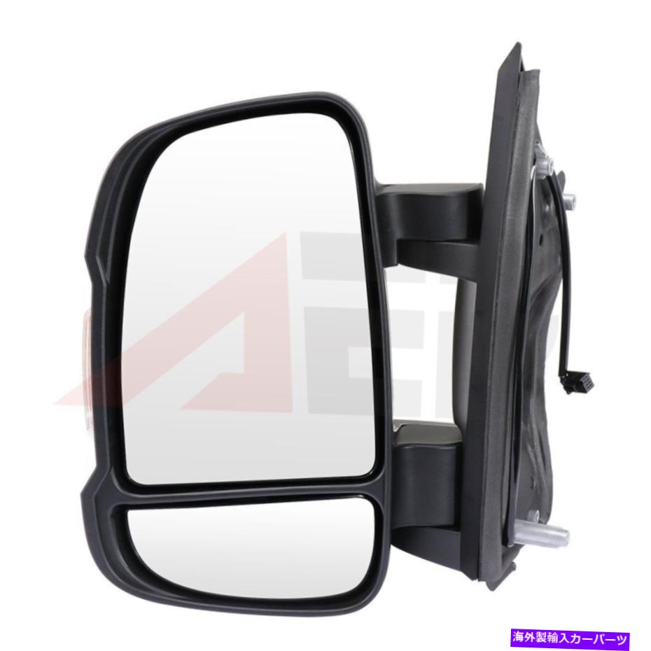 USミラー （1x）2014年の左サイドミラーラムプロマスターテクスチャフォールドブラック信号マニュアル (1X) Left Side Mirror For 2014 RAM PROMASTER Textured Fold Black Signal Manual【並行輸入品】
