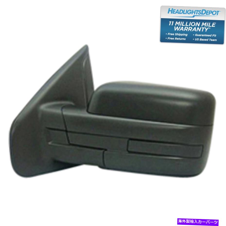 USミラー フィット2009-2011 Ford F150 PowerMirror Left Hand Driver Side Fits 2009-2011 Ford F150 Power Mirror Left Hand Driver Side【並行輸入品】