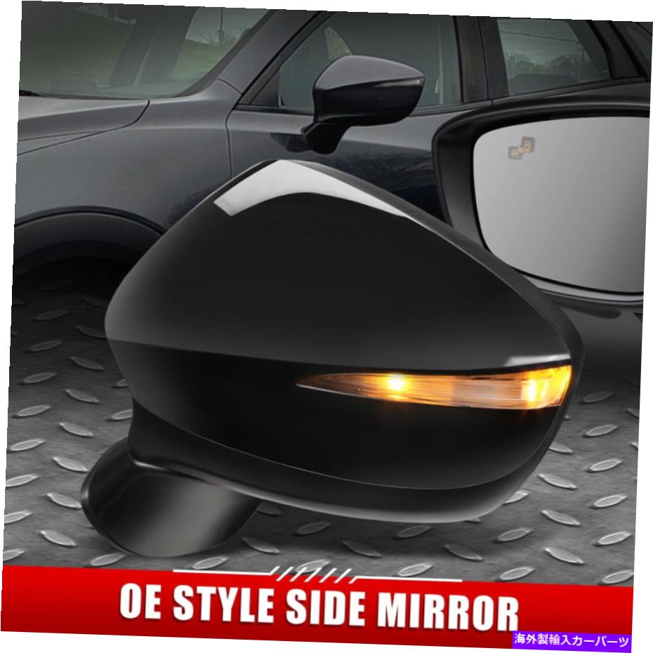 USミラー 16-19のMazda CX-3 OEスタイルのパワー+加熱+ターン信号+BSD左サイドミラー FOR 16-19 MAZDA CX-3 OE STYLE POWERED+HEATED+TURN SIGNAL+BSD LEFT SIDE MIRROR【並行輸入品】 44,022円