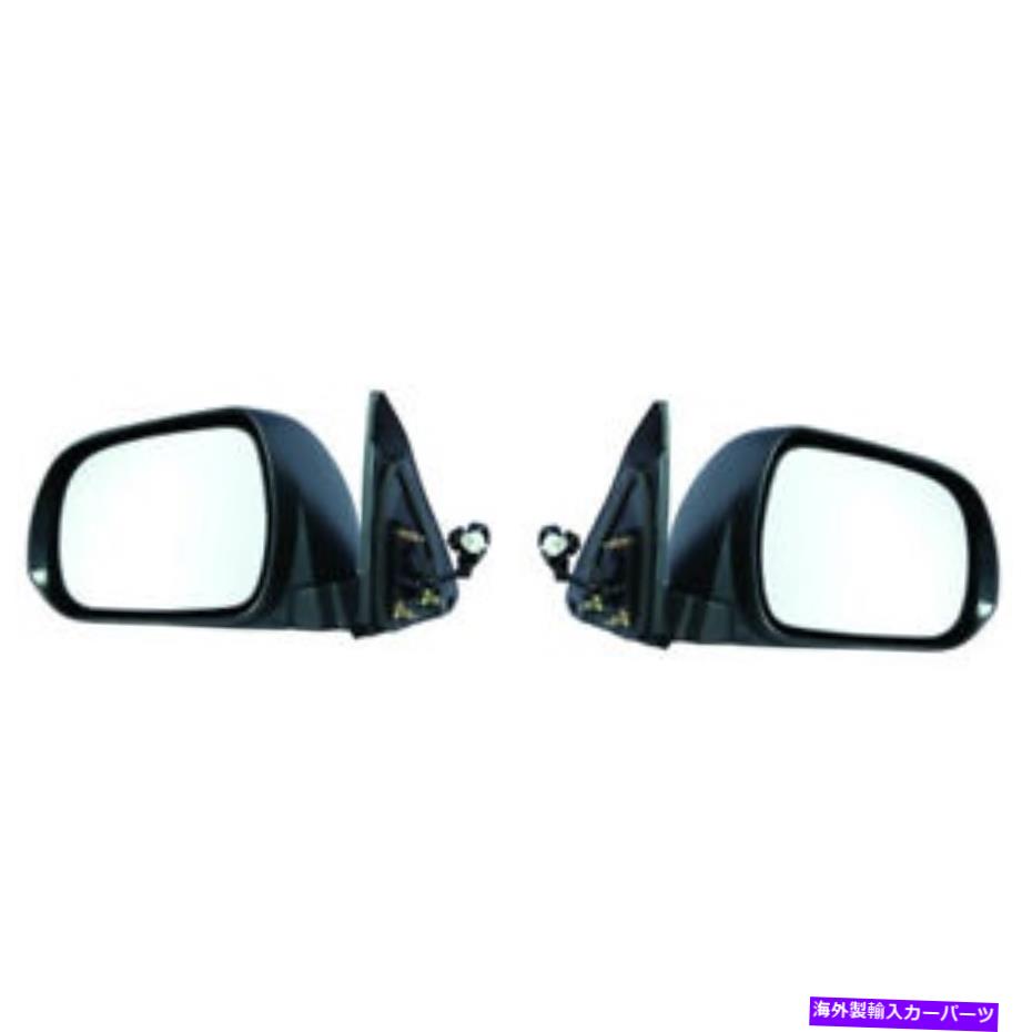USミラー トヨタハイランダー2008 09 2010ドアミラードライバーと助手席側 - ペア For Toyota Highlander 2008 09 2010 Door Mirror Driver and Passenger Side - Pair【並行輸入品】