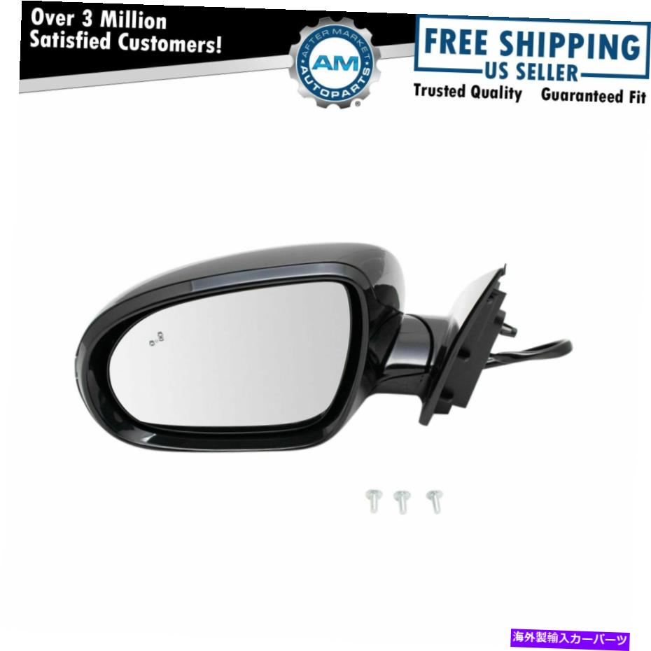 USミラー ミラーパワー加熱されたターンシグナル死角モニターペイントは、kiaのLHに一致する Mirror Power Heated Turn Signal Blind Spot Monitor Paint to Match LH for Kia【並行輸入品】