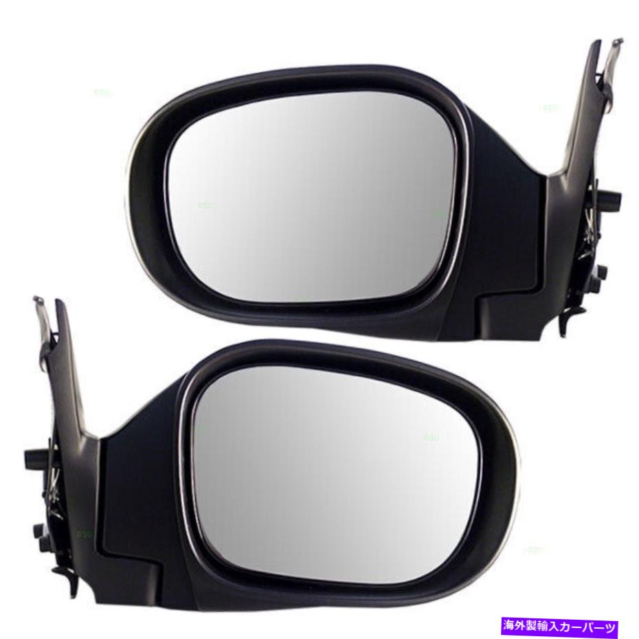 USミラー サイドビューのセットパワーテクスチャミラー00 01-04日産パスファインダー Set of Side View Power Textured Mirrors Heated for 00 01-04 Nissan Pathfinder【並行輸入品】
