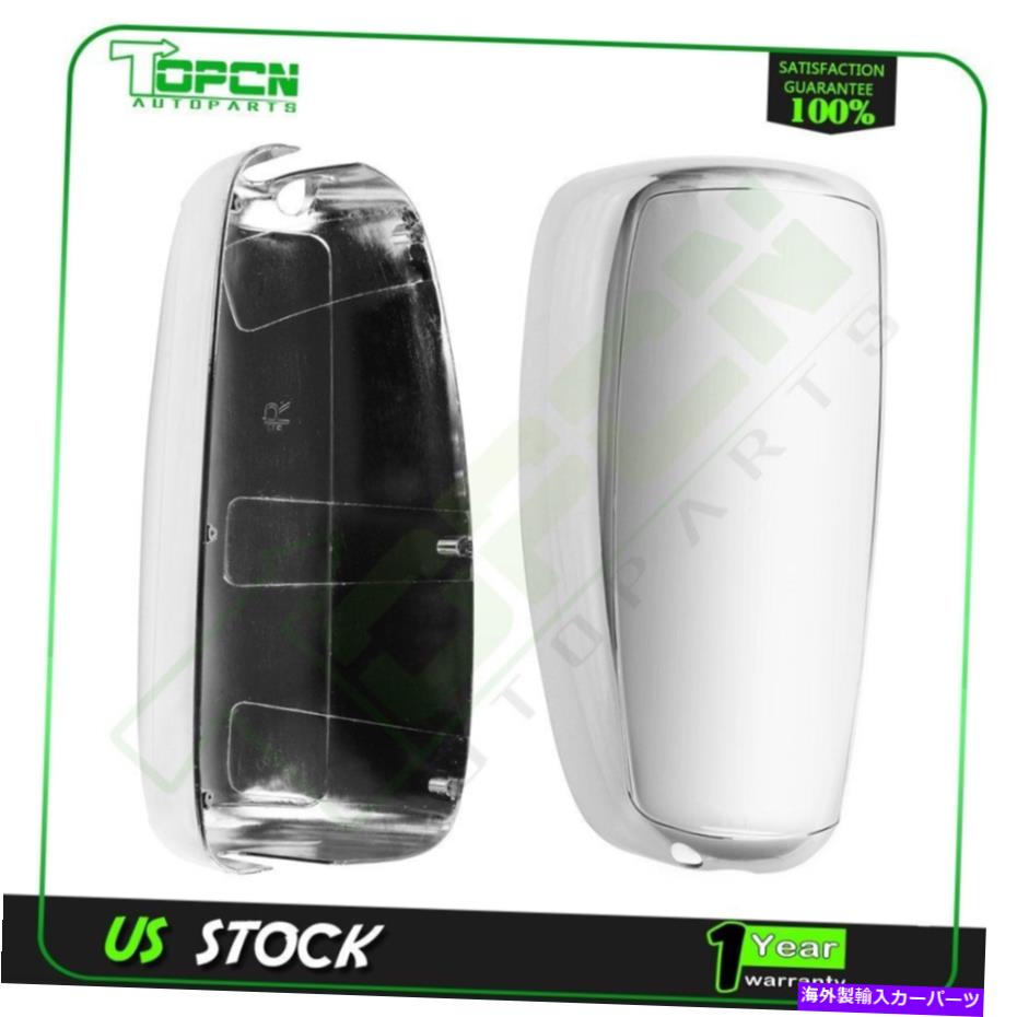 USミラー 2PCSミラーカバーペアサイドクロムスムース 2PCS Mirrors Cover Pair Side Chrome Smooth For 1997-10 International 9200 9400I【並行輸入品】