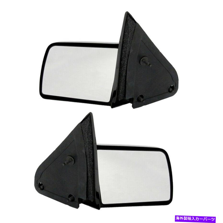 USミラー 新しいドアミラーペアフィットGMC C2500 C3500 1988-2000 GM1320170 15697336 15697335 NEW DOOR MIRRORS PAIR FITS GMC C2500 C3500 1988-2000 GM1320170 15697336 15697335【並行輸入品】
