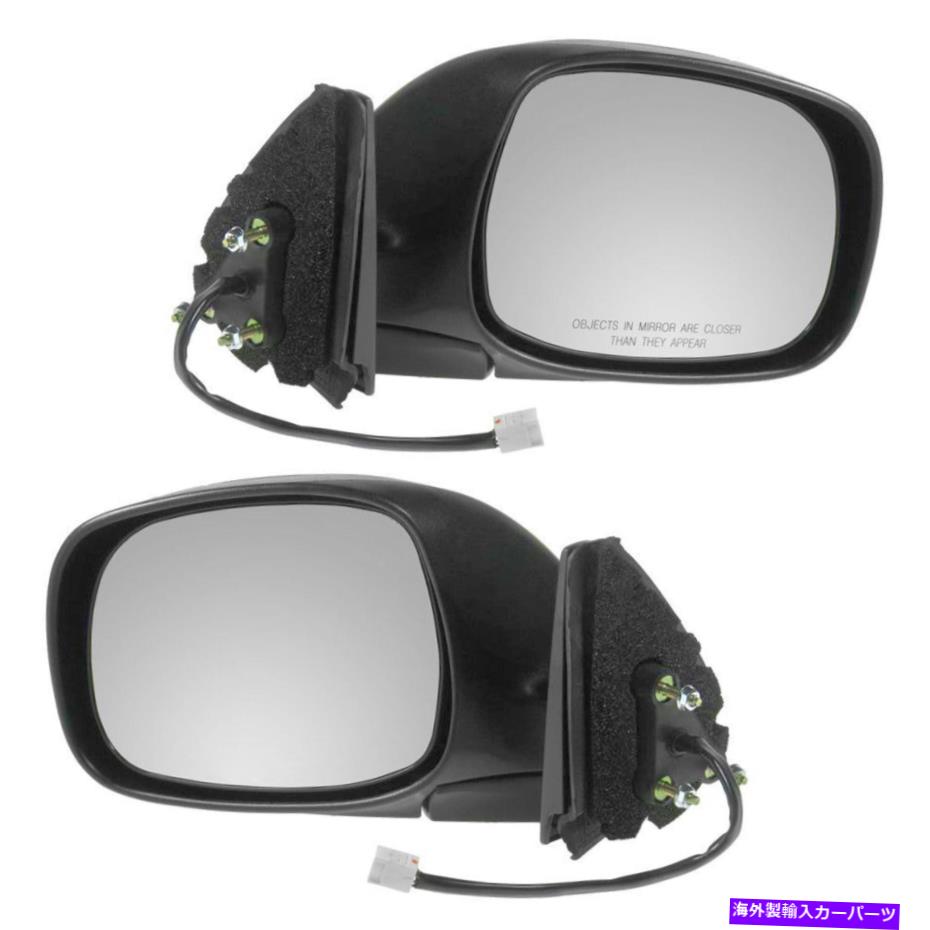 USミラー 03-06ツンドラ用に設定されたTRQ CHROME加熱パワーサイドミラーペア TRQ Chrome Heated Power Side Mirror Pair Set for 03-06 Tundra【並行輸入品】