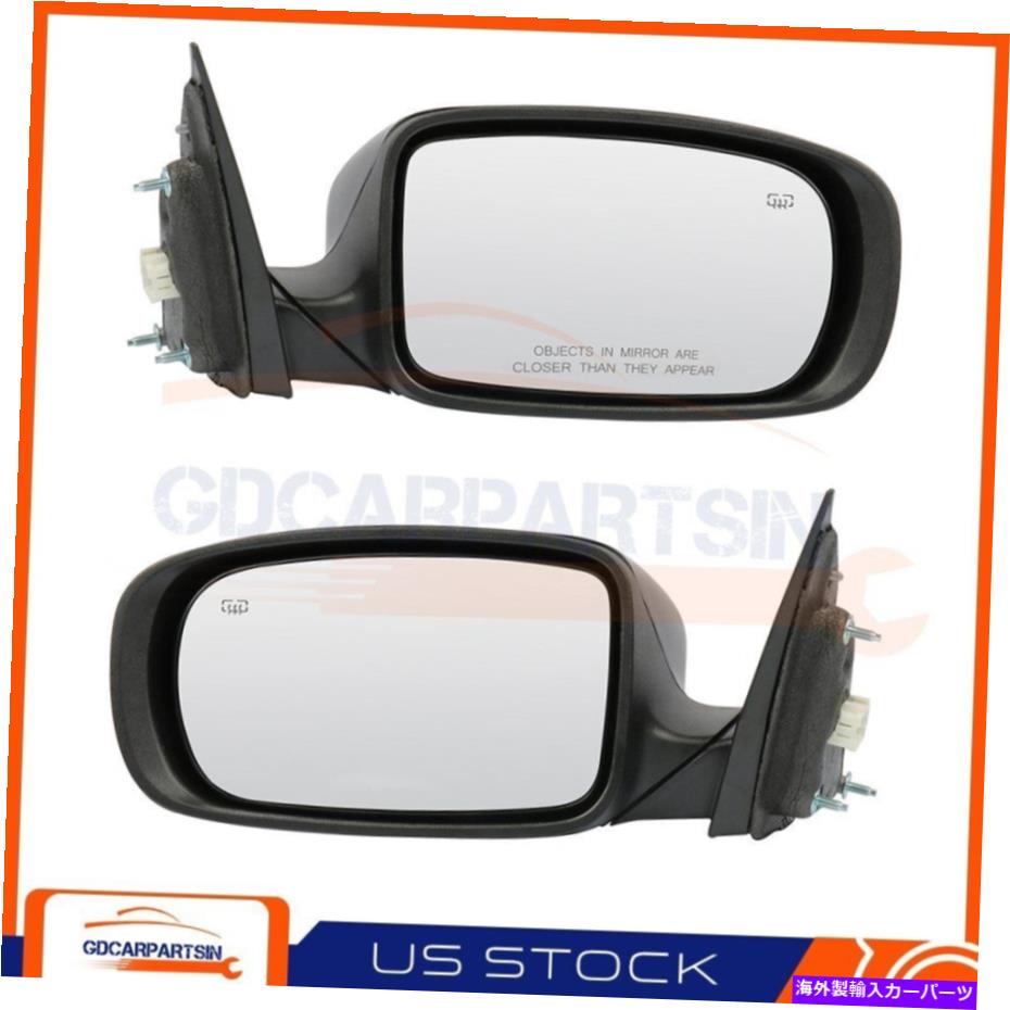 USミラー 2011-2014のペアミラートラックChrysler 200ブラックスムーズパワー加熱fold Pair Mirrors Truck For 2011-2014 Chrysler 200 Black Smooth Power Heated Fold【並行輸入品】