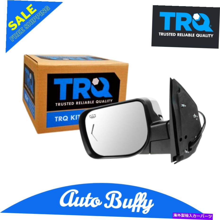 USミラー TRQミラーパワー加熱メモリターンプードルライトクロムLH for QX56 ARMADATAN TRQ Mirror Power Heated Memory Turn Puddle Light Chrome LH for QX56 Armada Titan【並行輸入品】