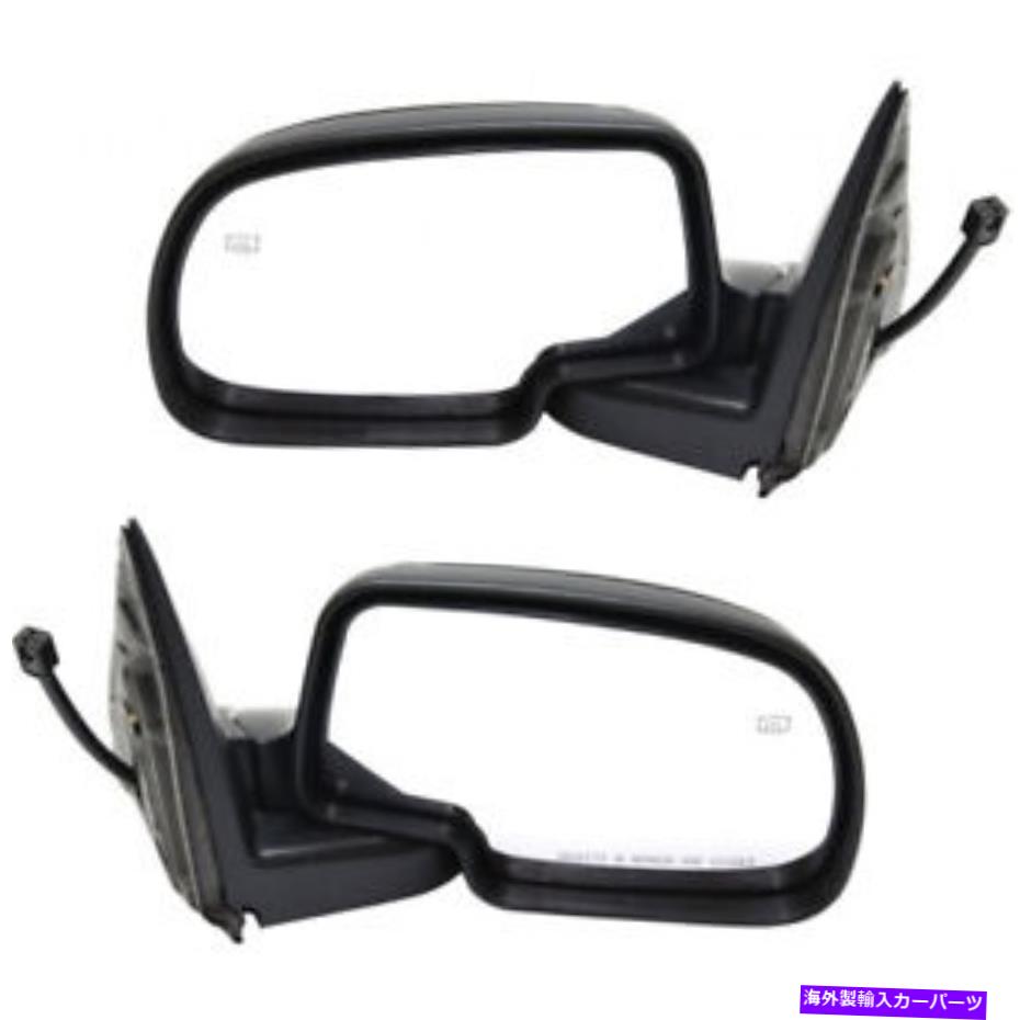 USミラー GMC Sierra 1500/2500 HD 2001 2002ドアミラーの乗客＆ドライバーサイドの場合|ペア For GMC Sierra 1500/2500 HD 2001 2002 Door Mirror Passenger & Driver Side | Pair【並行輸入品】