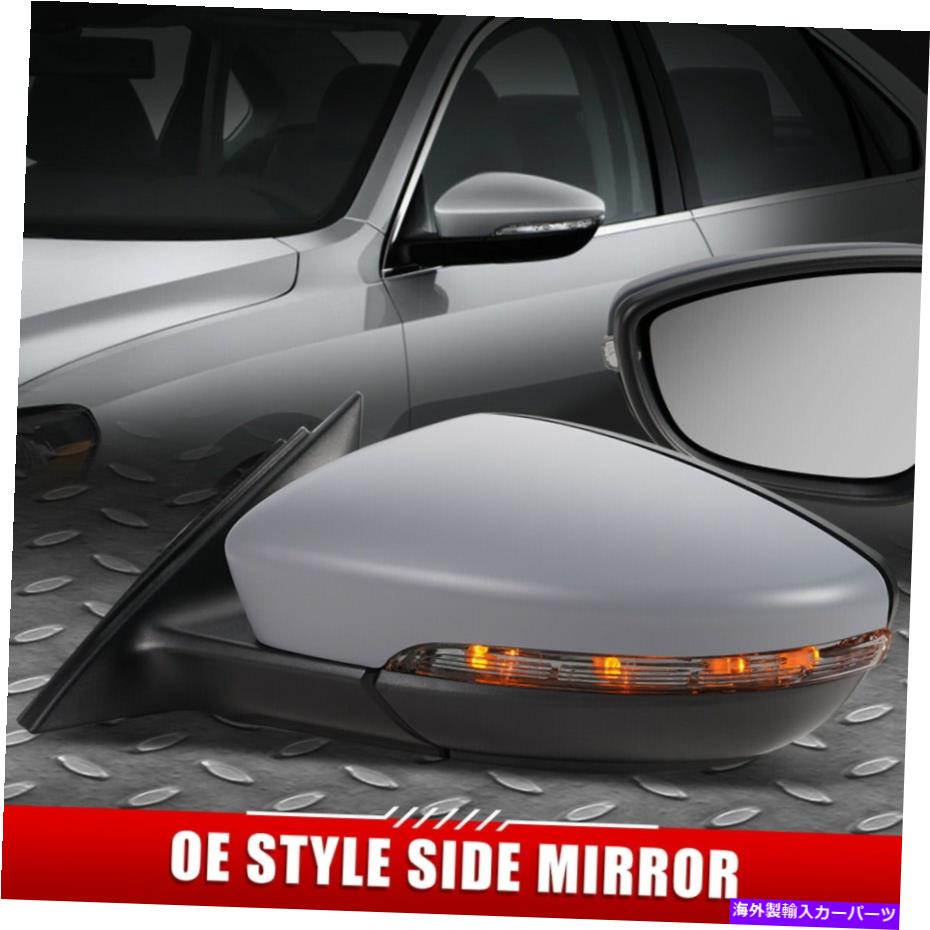 USミラー 12 VW Passat OEスタイルの搭載+加熱+ターン信号+メモリ左サイドミラー FOR 12 VW PASSAT OE STYLE POWERED+HEATED+TURN SIGNAL+MEMORY LEFT SIDE MIRROR【並行輸入品】
