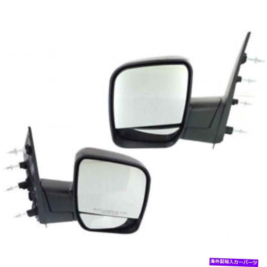 USミラー フォードE-450スーパーデューティ2003-2008ドアミラードライバーと助手席側ペア For Ford E-450 Super Duty 2003-2008 Door Mirror Driver and Passenger Side Pair【並行輸入品】