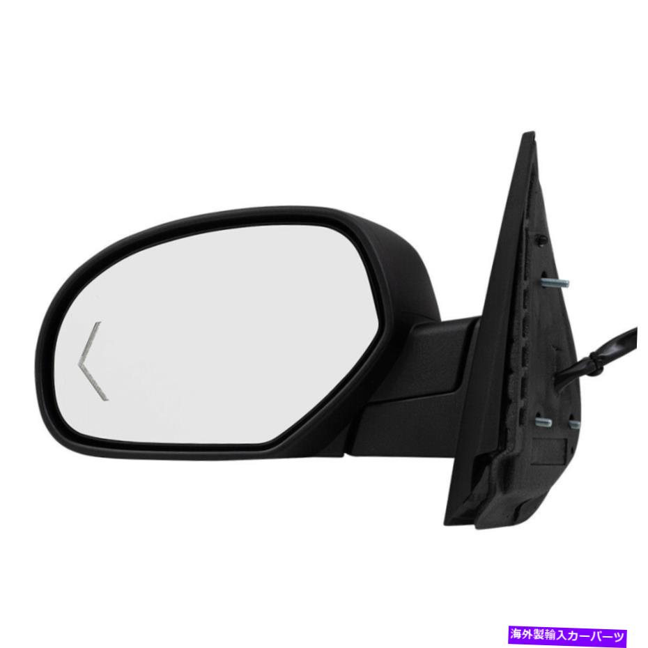 USミラー パワーフォールドミラーフィット09-13シルバラードシエラドライバーサイド加熱テクスチャーキャップ Power Folding Mirror fits 09-13 Silverado Sierra Driver Side Heated Textured Cap【並行輸入品】 43,098円