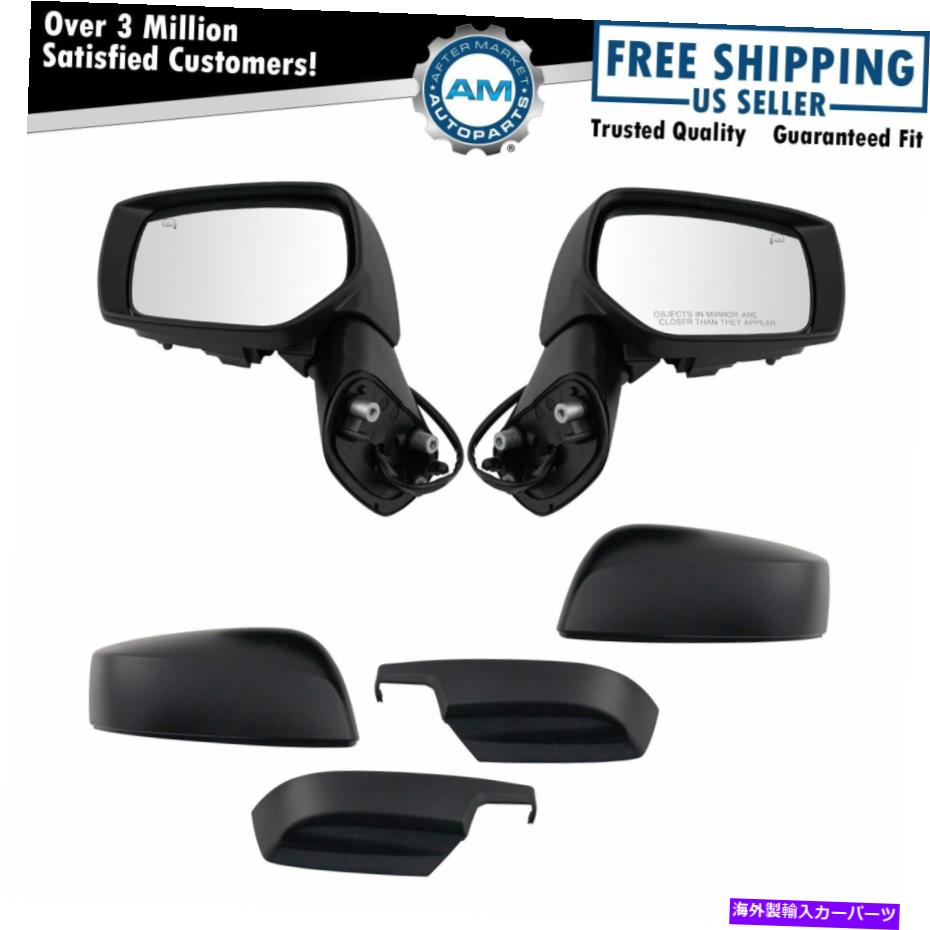 USミラー Mirror Power Heated Smooth Blackペア2のWRX Impreza CrossTrek Newの2セット Mirror Power Heated Smooth Black Pair Set of 2 for WRX Impreza Crosstrek New【並行輸入品】