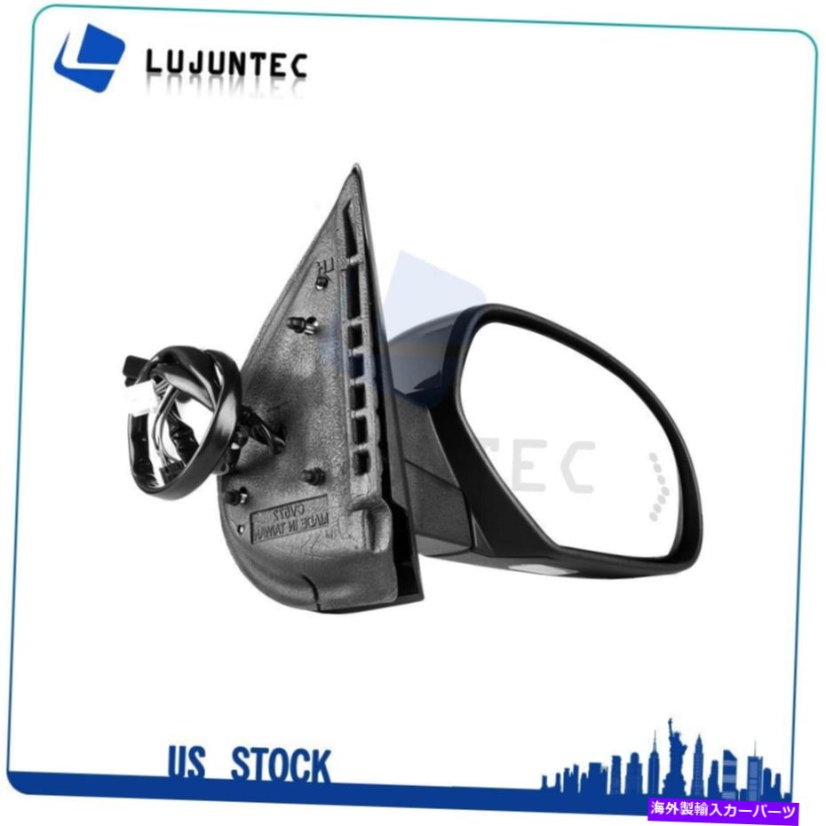 USミラー RH Chrome Power foldメモリ07-14シボレーGMCの加熱水たまり信号ミラー RH Chrome Power Fold Memory Heated Puddle Signal Mirror For 07-14 Chevrolet GMC【並行輸入品】