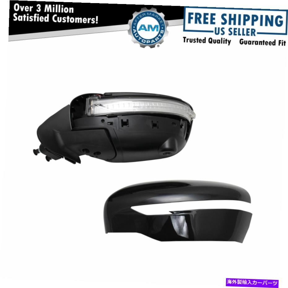 USミラー ジュークのLHドライバー側に一致するためのミラーパワー加熱ターンシグナルカメラペイント Mirror Power Heated Turn Signal Camera Paint to Match LH Driver Side for Juke【並行輸入品】