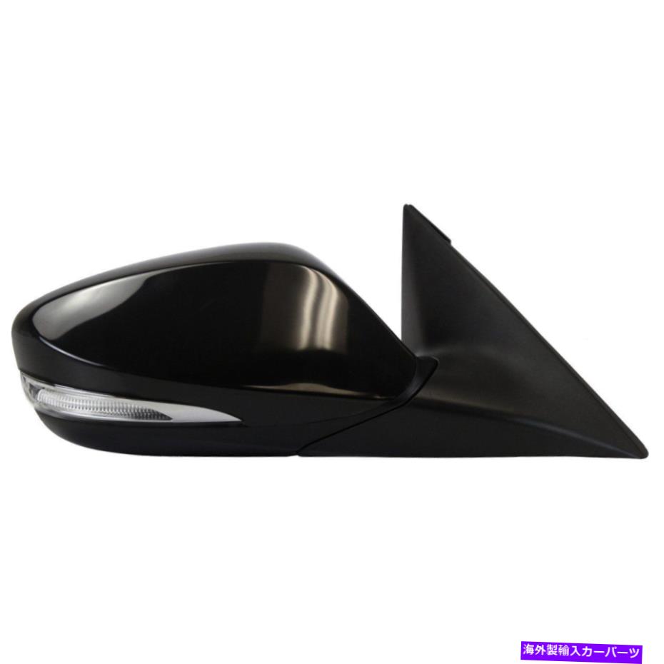USミラー 新しいミラー加熱右側の右手インハウジングターンシグナルライト助手rh New Mirror Heated Right Hand Side In-housing Turn Signal Light Passenger RH【並行輸入品】