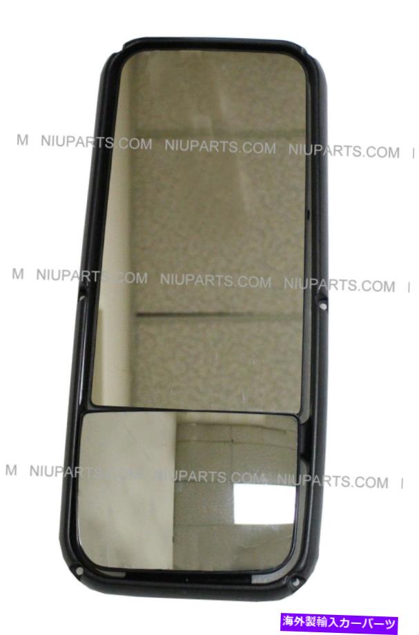 USミラー Kenworth T660 T600 T370 T270 T800ドアミラーパワー加熱ブラック助手席側 Kenworth T660 T600 T370 T270 T800 Door Mirror Power Heated Black Passenger Side【並行輸入品】