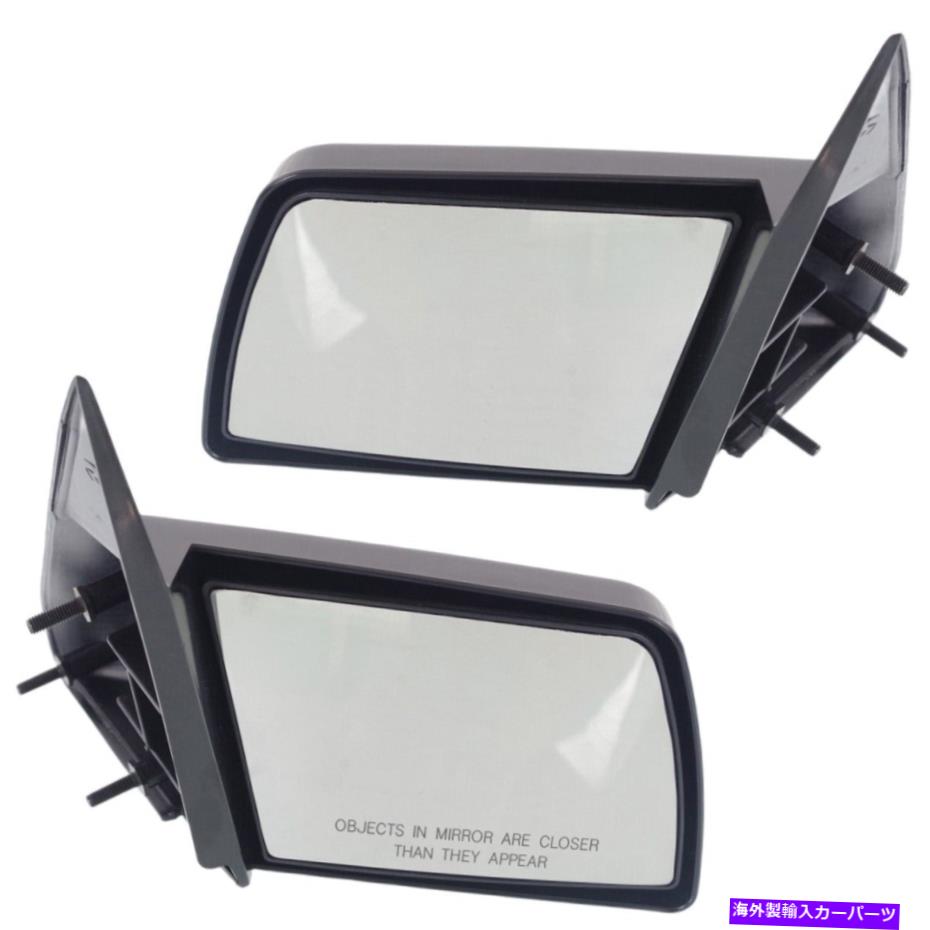 USミラー Chevy Suburban GM1321170、GM1320170ペアの2つのミラーの左と右のセット Set of 2 Mirrors Left-and-Right for Chevy Suburban GM1321170, GM1320170 Pair【並行輸入品】