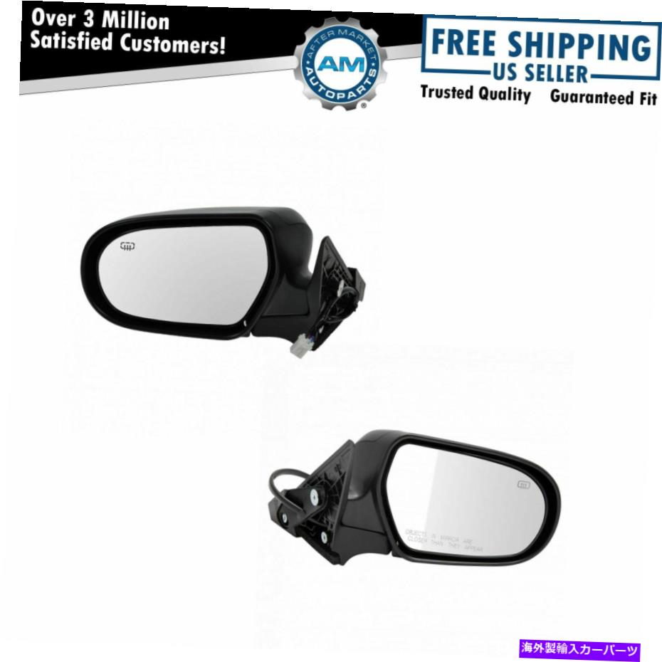 USミラー パワーヒー付きサイドビューミラーテクスチャペア05-09用セットレガシーアウトバックNEW Power Heated Side View Mirror Textured Pair Set for 05-09 Legacy Outback New【並行輸入品】