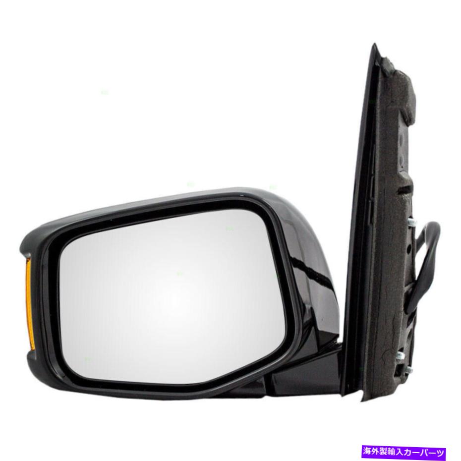 USミラー 新しいドライバーパワーサイドビューミラー加熱信号メモリ11-13ホンダオデッセイ New Drivers Power Side View Mirror Heated Signal Memory for 11-13 Honda Odyssey【並行輸入品】