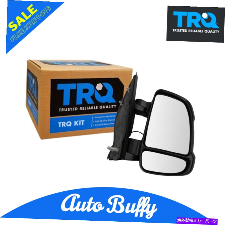 USミラー RAMのためのTRQ外観マニュアルミラー温度センサー付き助手席側 TRQ Exterior Manual Mirror Temperature Sensor w/ Signal Passenger Side for Ram【並行輸入品】