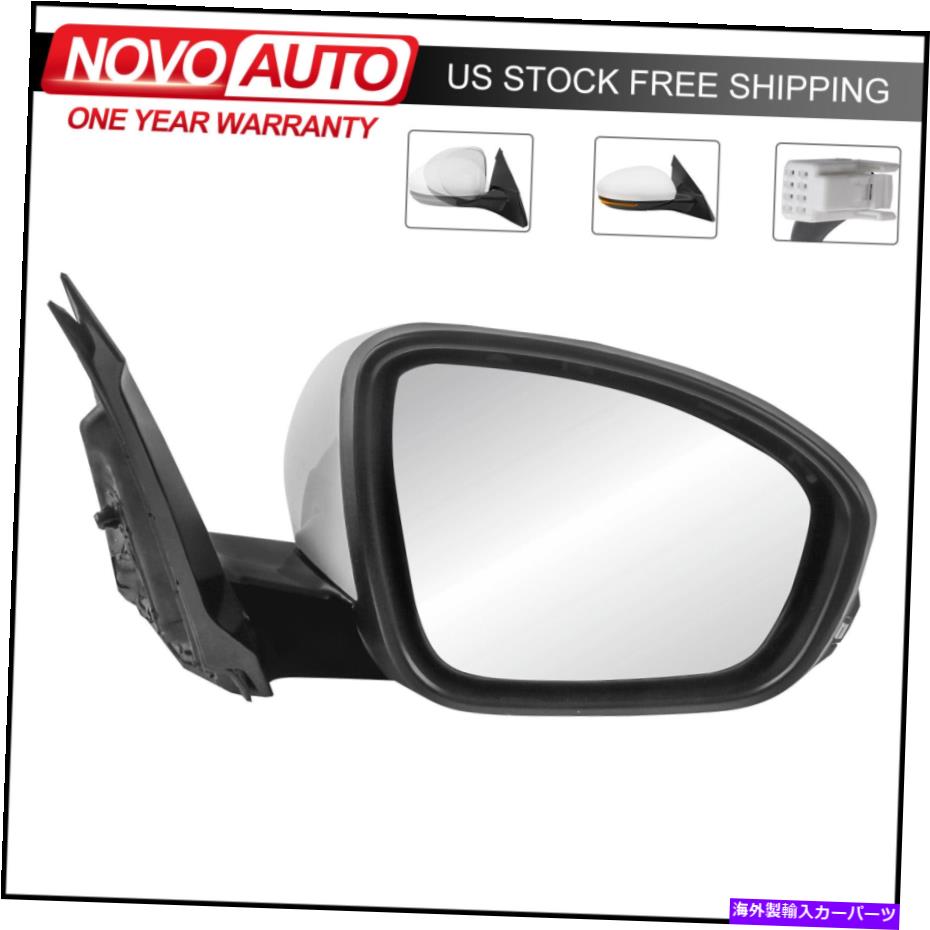 USミラー 2019-2021の乗客/右側の加熱ミラー日産アルティマSL SV 2.5L L4 Passenger/Right Side Heated Mirror For 2019-2021 Nissan Altima SL SV 2.5L L4【並行輸入品】