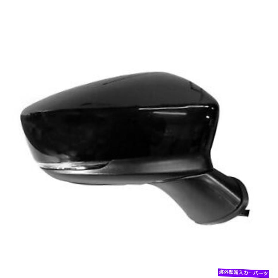 USミラー 塗装されていない電源コンベックスパッシンジャーサイドドアミラー加熱信号128-64651R Unpainted Power Convex Passenger Side Door Mirror Heated Signal 128-64651R【並行輸入品】