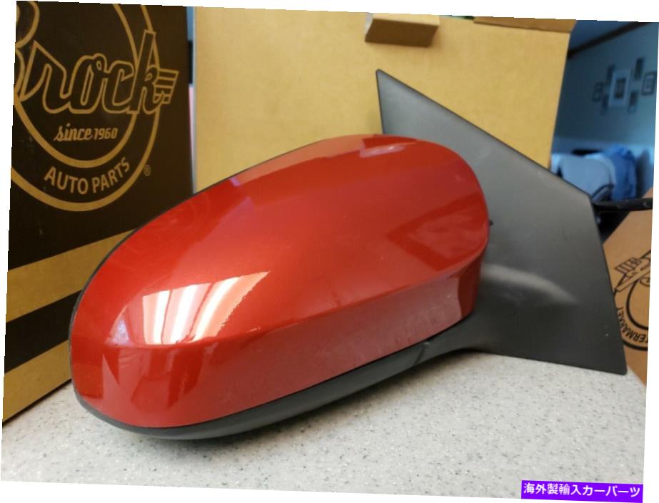 USミラー 新しい赤い右旅客ミラーに適合2014-2019トヨタカローラパワー加熱 NEW RED Right Passenger Mirror Fits 2014-2019 Toyota Corolla Power Heated【並行輸入品】