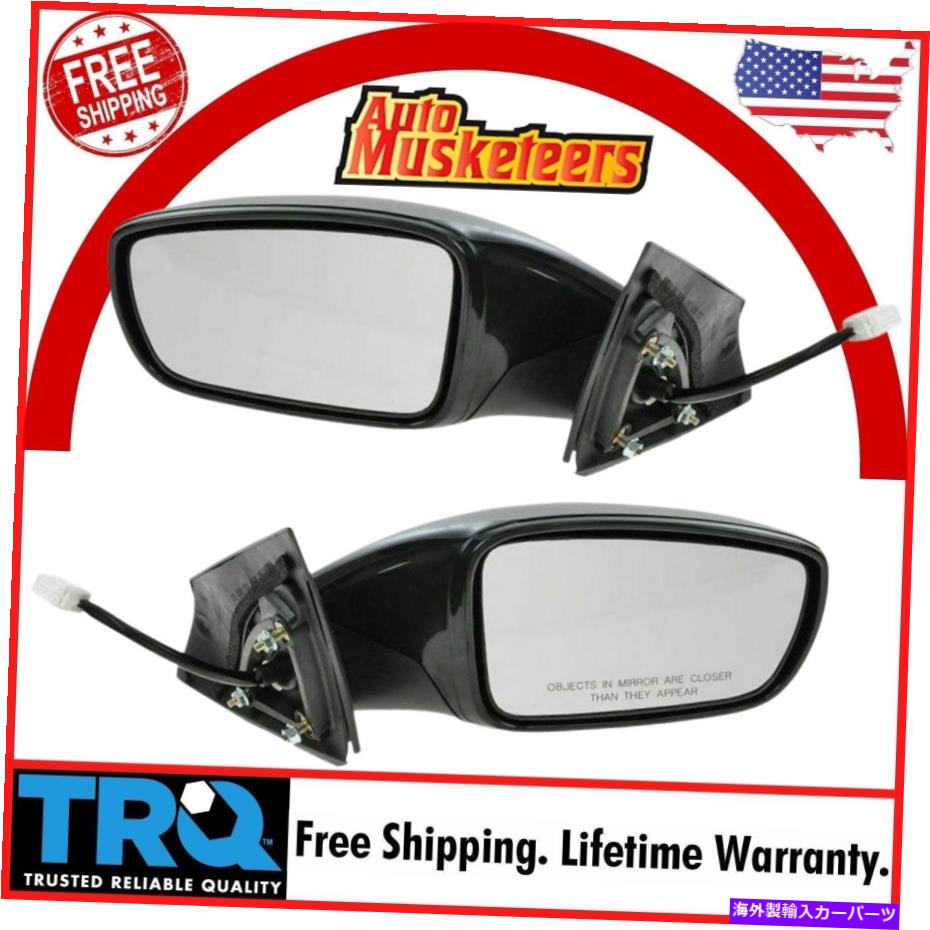USミラー TRQサイドビューは、11-13ソナタ用のパワー左左lHおよび右RHペアセット TRQ Side View Mirrors Power Heated Left LH & Right RH Pair Set for 11-13 Sonata【並行輸入品】 43,098円