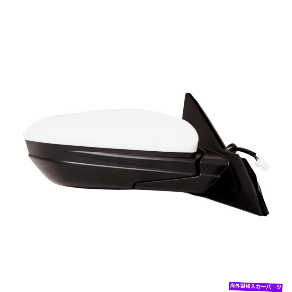 USミラー 2016-2019のサイドミラーHonda Civic Ex-L Power Heated 5wire PassengerWhite Side Mirror for 2016-2019 HONDA CIVIC EX EX-L Power Heated 5wire Passenger WHITE【並行輸入品】