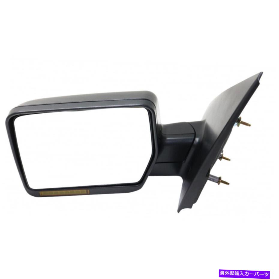 USミラー フォードF-150 2007 2008ドアミラードライバーサイド|加熱| w/信号インジケーター For Ford F-150 2007 2008 Door Mirror Driver Side | Heated | w/ Signal Indicator【並行輸入品】