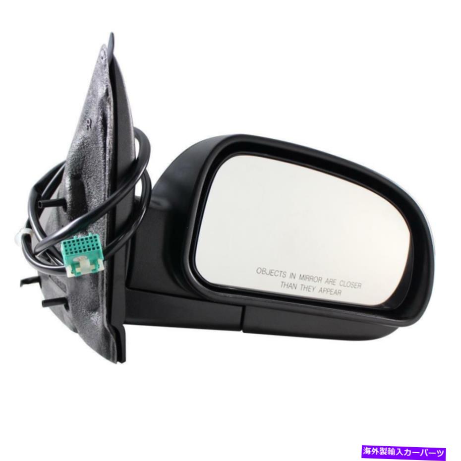 USミラー 02-09シボレートレイルブレイザー用のサイドビューミラーパワーガラス加熱乗客 Side View Mirror Power Glass Heated Passenger for 02-09 Chevrolet Trailblazer【並行輸入品】