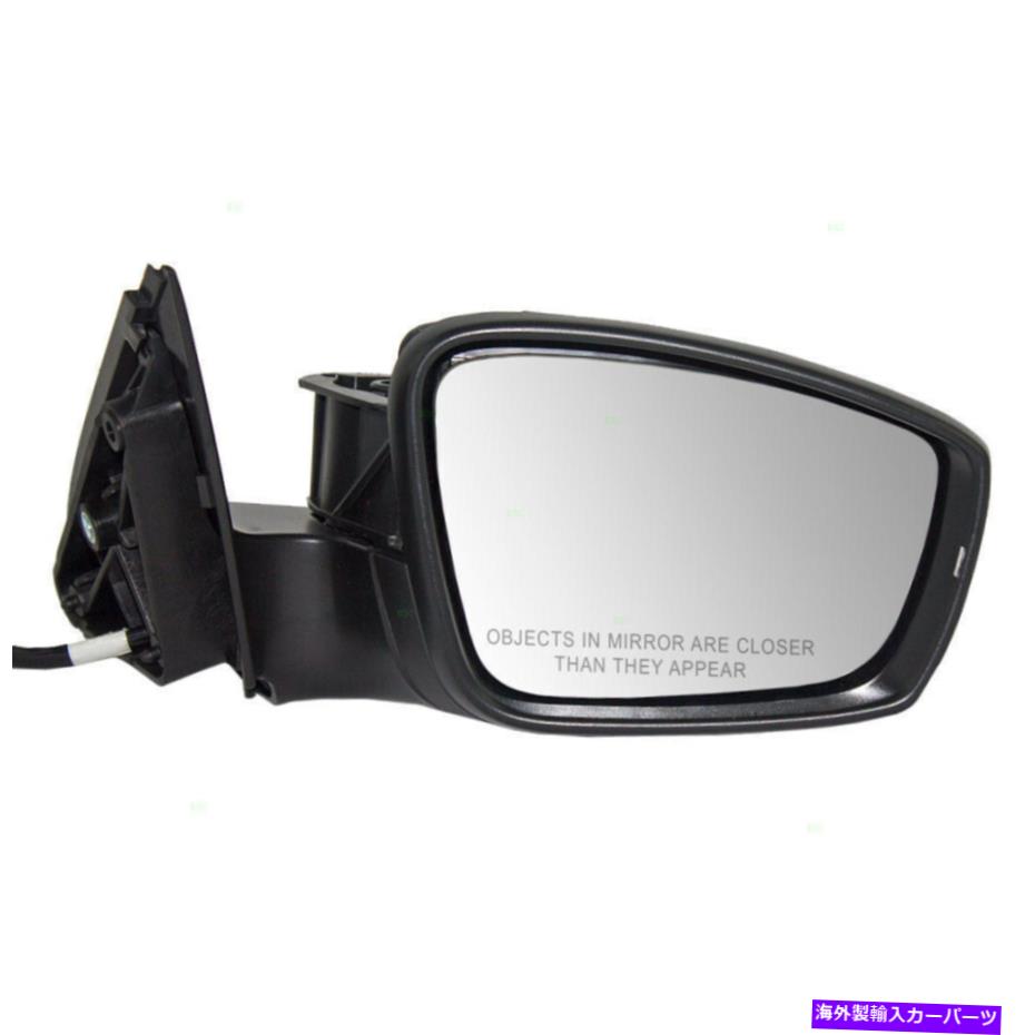 USミラー 乗客のパワーサイドビューミラーガラスハウジング加熱信号11-16 VWジェッタ Passengers Power Side View Mirror Glass Housing Heated Signal for 11-16 VW Jetta【並行輸入品】
