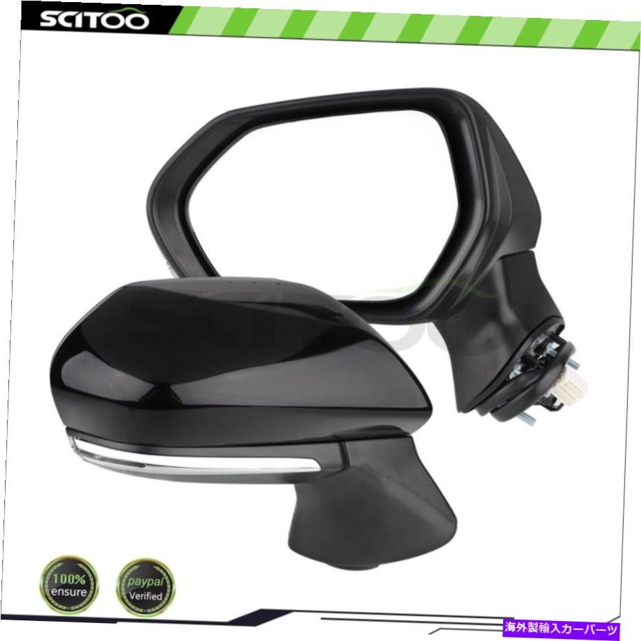 USミラー 交換左側と右側のパワーヒートドアビューミラーフィット2018トヨタカムリ Replacement Left&Right Side Power Heated Door View Mirror Fits 2018 Toyota CAMRY【並行輸入品】