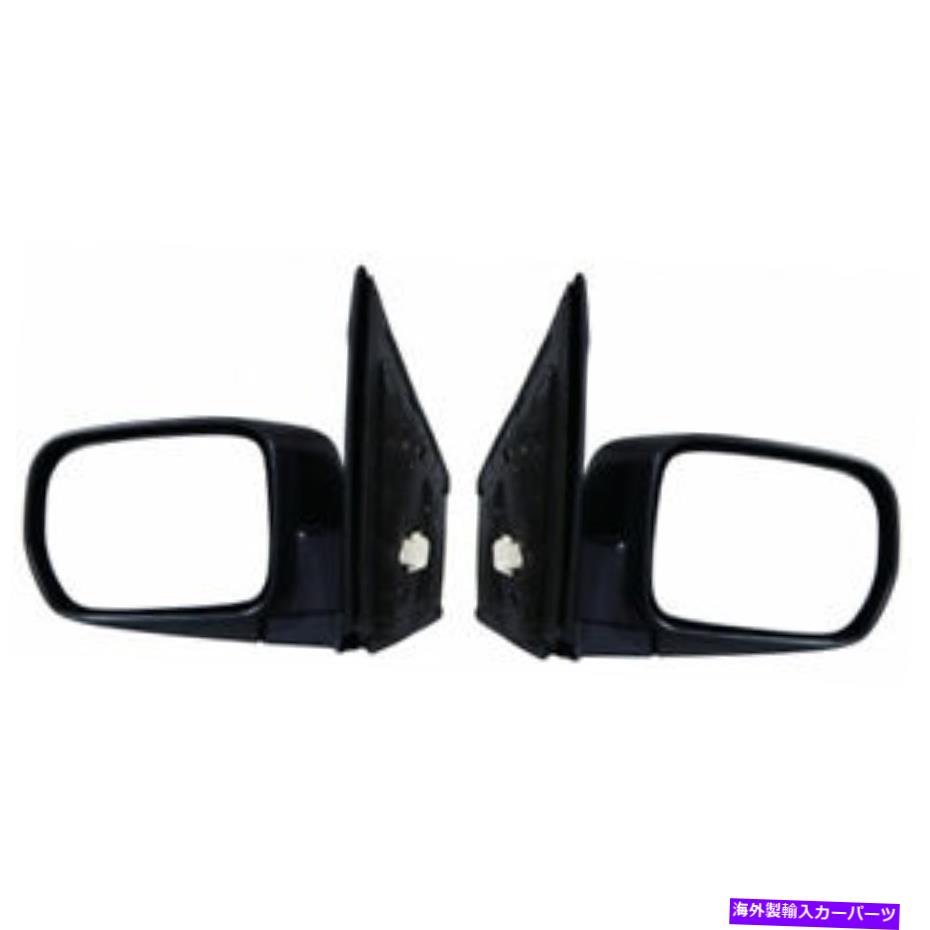 USミラー ホンダパイロット2005ドアミラードライバーと助手席側|ペア|加熱された電力 For Honda Pilot 2005 Door Mirror Driver and Passenger Side | Pair | Power Heated【並行輸入品】