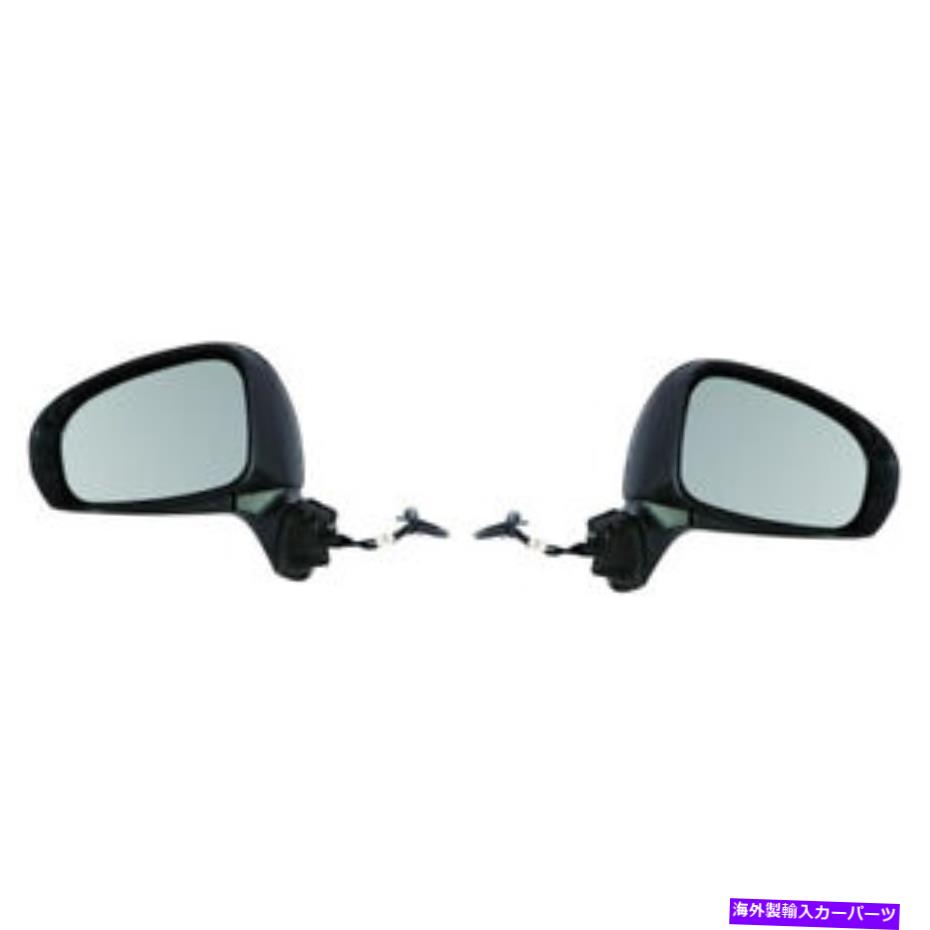 USミラー トヨタプリウス2010-2015ドアミラードライバーと助手席側|ペア|力 For Toyota Prius 2010-2015 Door Mirror Driver and Passenger Side | Pair | Power【並行輸入品】