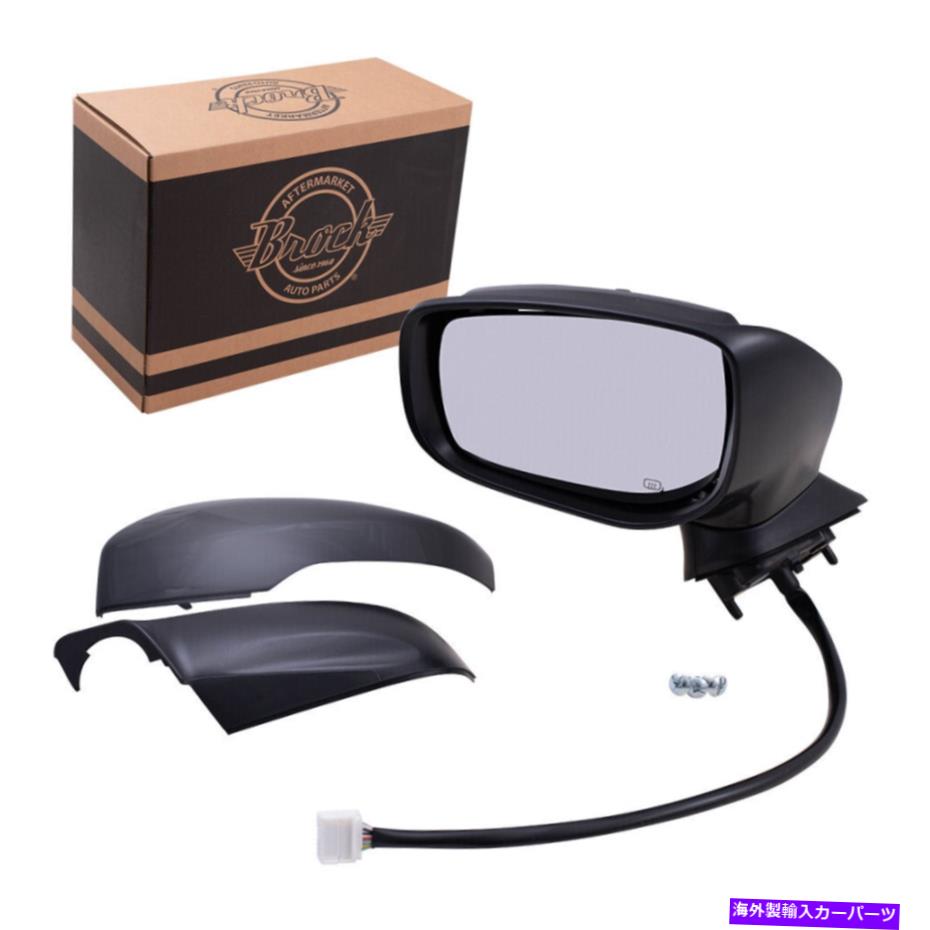 USミラー パワードアミラーに適合2017-2020スバルインプレッサドライバーサイドビュー加熱信号 Power Door Mirror fits 2017-2020 Subaru Impreza Driver Side View Heated Signal【並行輸入品】