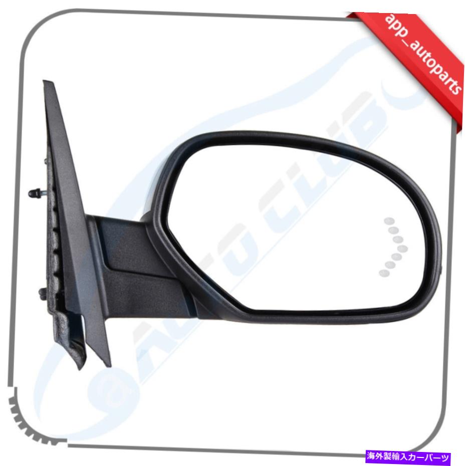 USミラー 2007-13シボレーGMCクロムパワーメモリフォールド加熱サイドミラー矢印ライトのRH RH For 2007-13 Chevy GMC Chrome Power Memory Fold Heated Side Mirror Arrow Light【並行輸入品】 43,098円