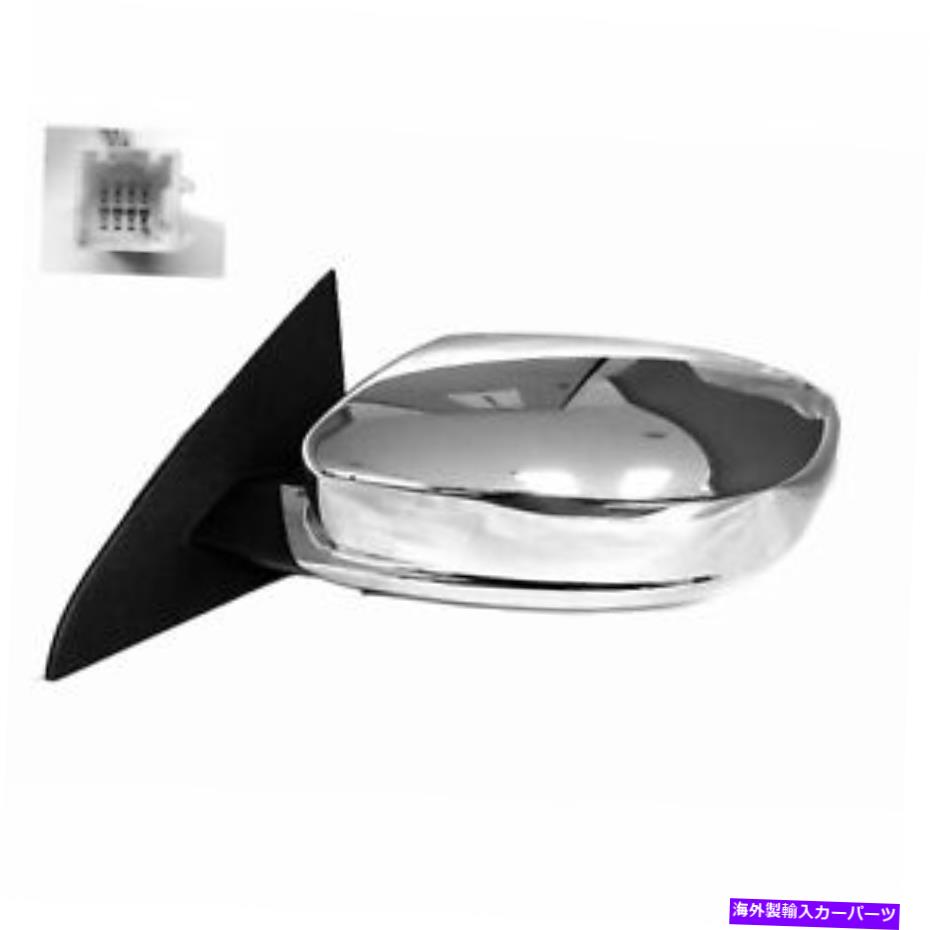 USミラー 新しいドライバー側が左heatedパワードアミラーアセンブリ68081541AD New Driver Side Left Heated Power Door Mirror Assembly 68081541AD【並行輸入品】
