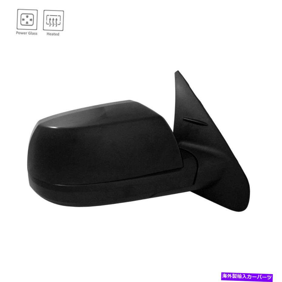 USミラー 交換用の交換用客室サイドパワードアミラーと加熱されたガラス Replacement Ready to Paint Passenger Side Power Door Mirror w/Heated Glass【並行輸入品】
